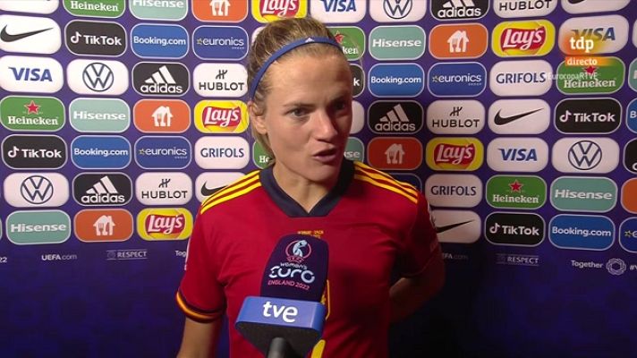 Fútbol - Eurocopa femenina 2022 | Irene Paredes: "Que nadie nos de por muertas"