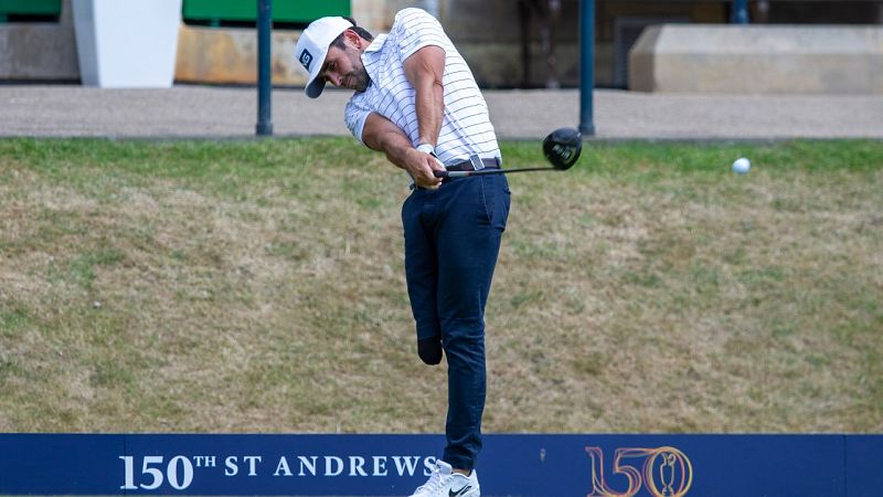 Juan Postigo, campeón de Europa de golf adaptado en St Andrews