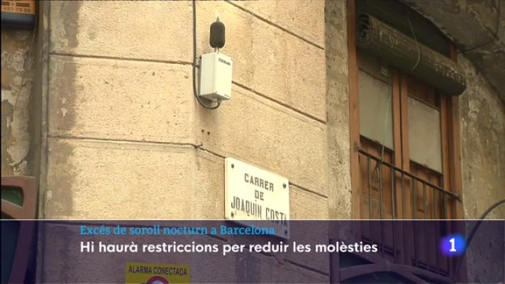 L'Informatiu - Excés de soroll nocturn a Barcelona