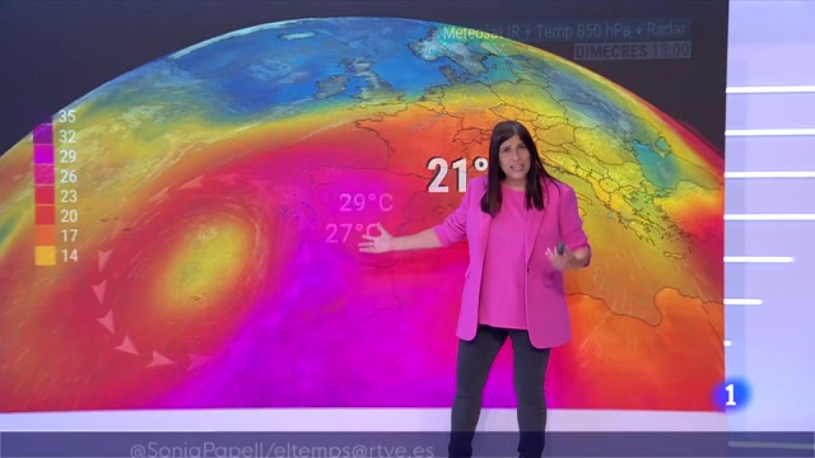 El Temps (13/07/2022) - L'onada de calor s'intensifica