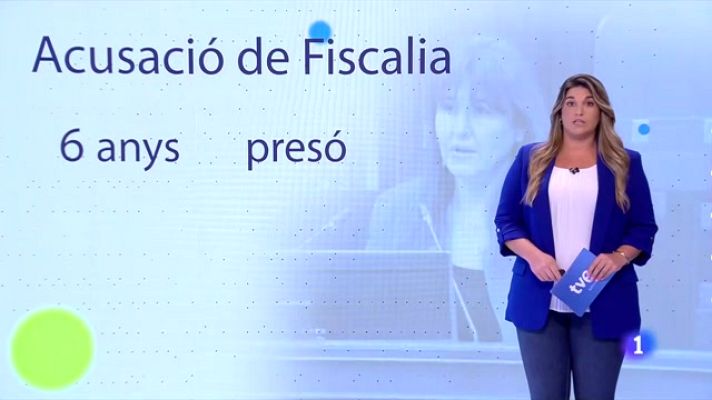 L'Informatiu - La Fiscalia fa el pas definitiu per asseure Laura Borràs al banc dels acusats