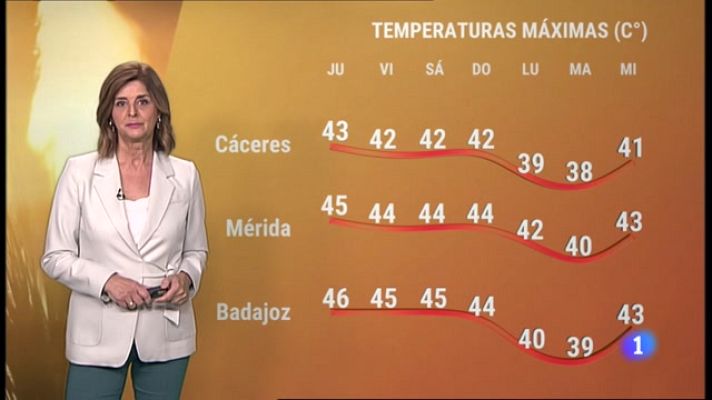 Noticias de Extremadura - El tiempo en Extremadura - 14/07/2022