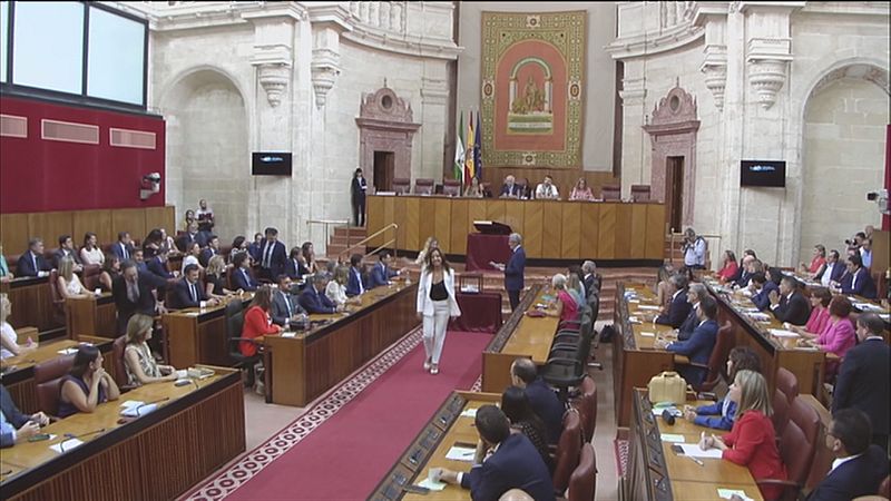 Sesión constitutiva en el Parlamento - Ver ahora