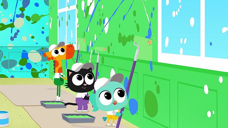 Milo the decorator - Milo en inglés | Watch