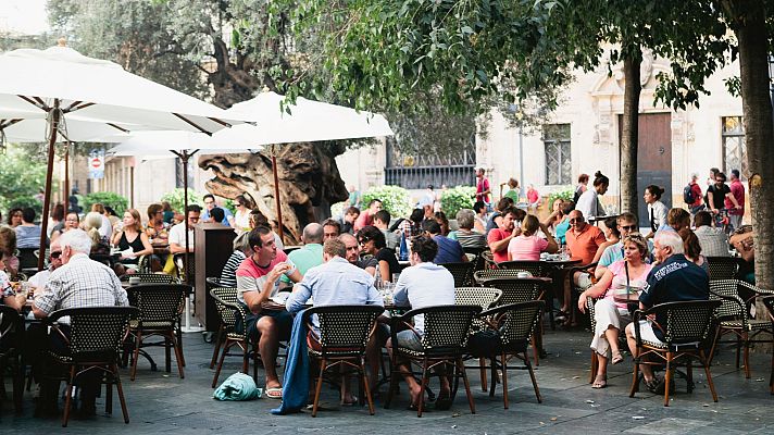 La hora de La 1 - Terrazas con cronómetro: clientes con límite para consumir
