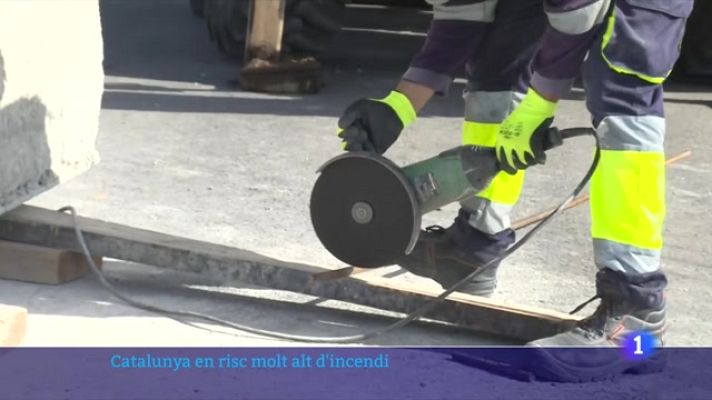 L'Informatiu - Restriccions "severes" davant l'onada de calor extrema