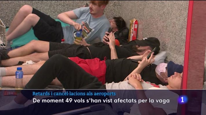 Informatiu Balear - Retards i cancel·lacions als aeroports
