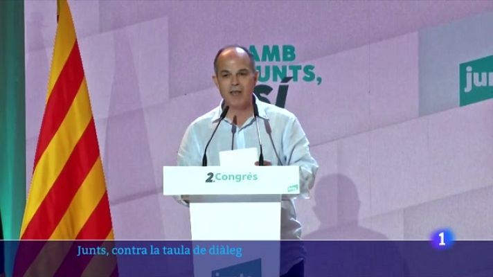 L'Informatiu - Congrés Nacional de Junts: Ningú "deixarà caure" Borràs