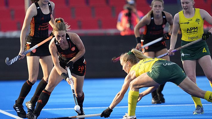 Hockey hierba y sala - Campeonato del Mundo femenino 1ª semifinal