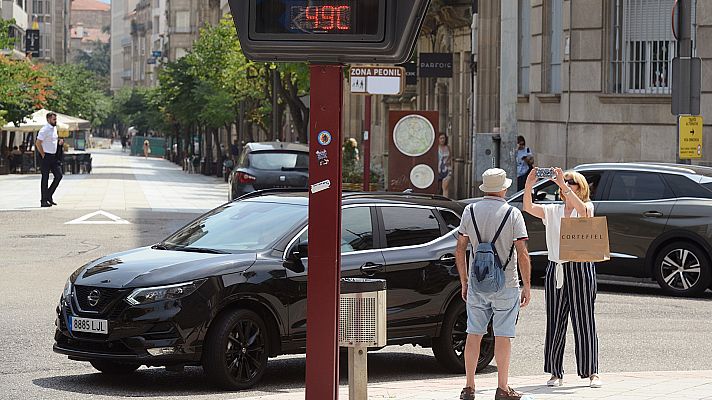 Telediario Fin de Semana - La ola de calor que abrasa a media España no da tregua