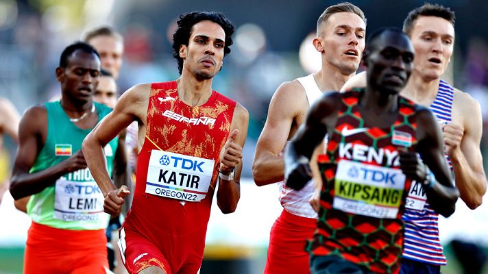 Atletismo - Katir, García Romo y Fontes consiguen el pleno español en las semifinales de 1.500