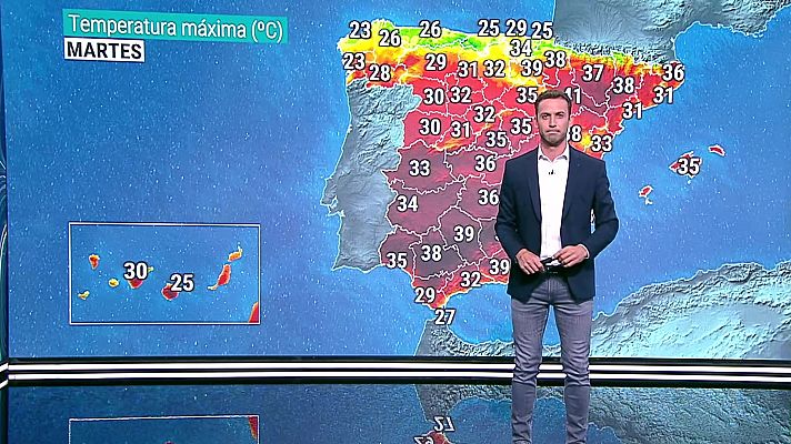 El tiempo - El tiempo - Se mantienen las temperaturas altas
