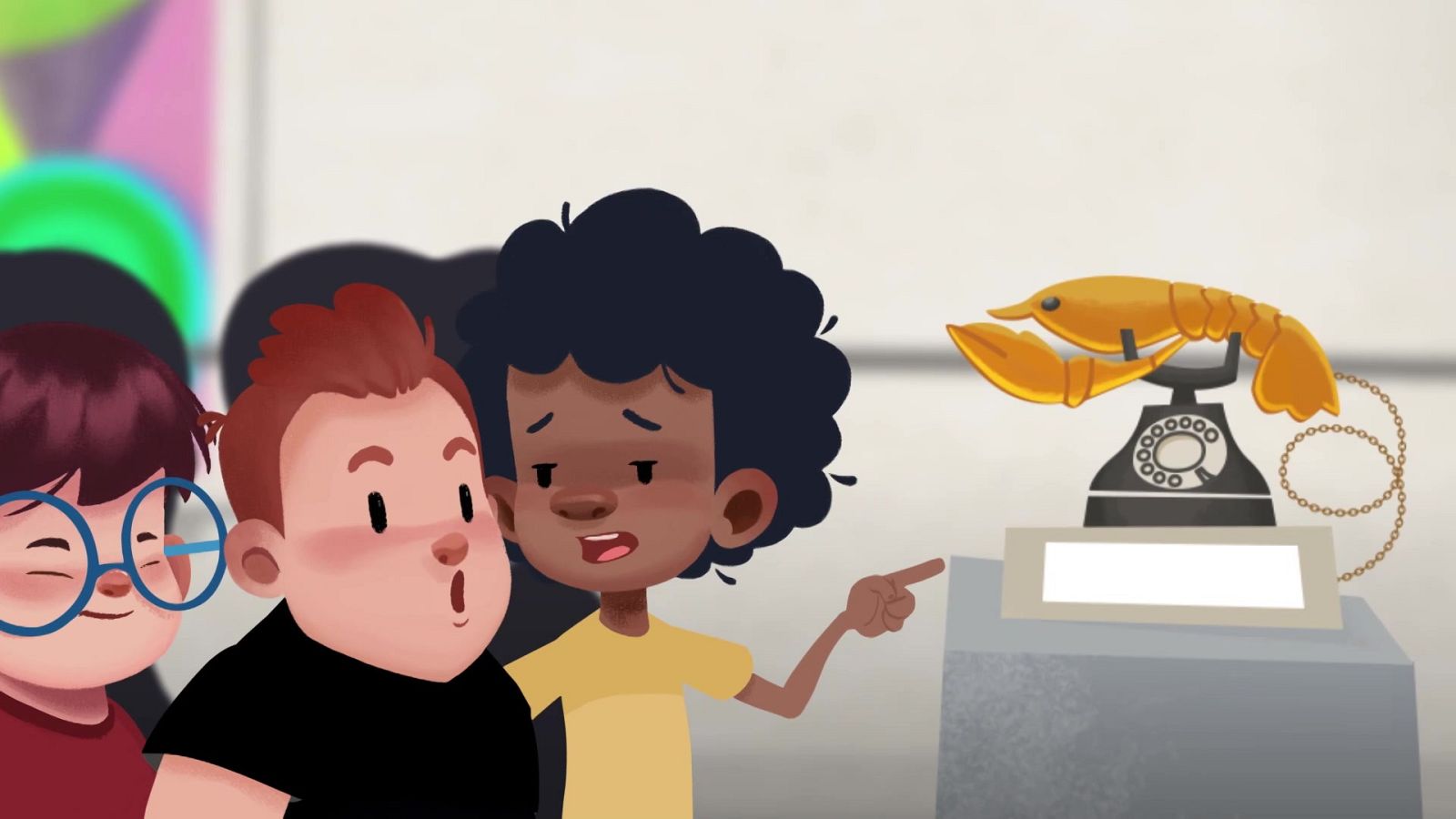 Un día en el museo - El mundo de Pau | Ver