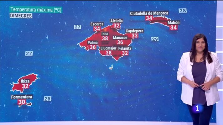 Informatiu Balear - El temps a les Illes Balears - 19/07/22