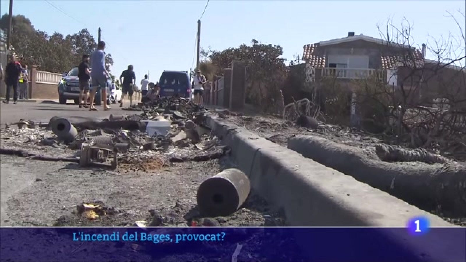 Estabilitzats els dos incendis actius a Catalunya, el d'Àger i el del Bages