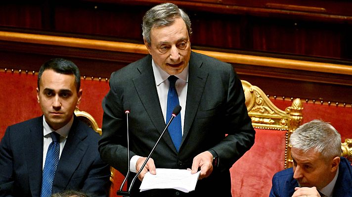 Informativo 24h - Draghi, dispuesto a continuar como primer ministro