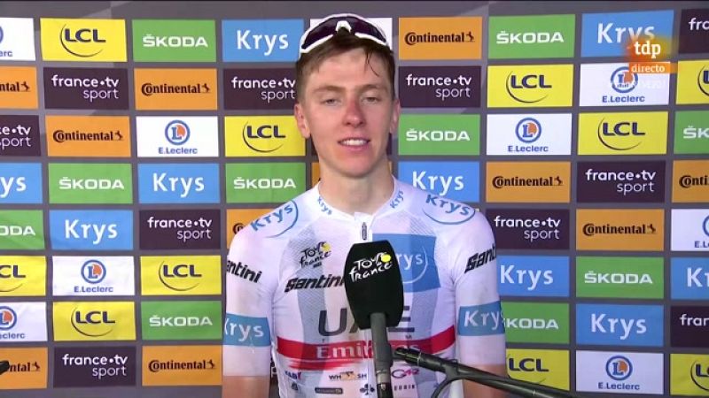 Tour 2022 | Pogacar: "Sigo siendo optimista. Mañana lo volveré a intentar"