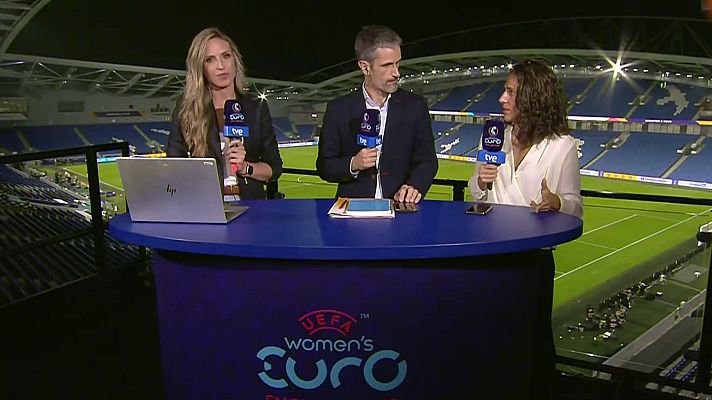 Fútbol - Campeonato Europa femenino. Postpatido: Inglaterra - España