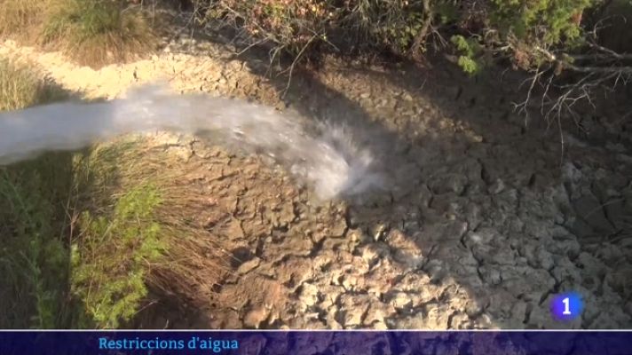L'Informatiu - En una setmana disminueixen un 3 % les reserves d'aigua