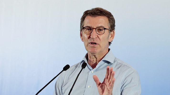 Informativo 24h - Feijóo ve un "grave error" el impuesto a la banca: "Siempre acaban pagando los ciudadanos"