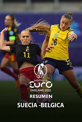 Fútbol - Eurocopa femenina 2022 | Resumen del Suecia 1-0 Bélgica
