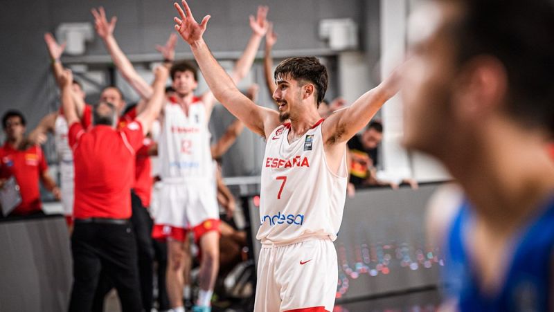 España vence a Israel y se mete en la final del Europeo sub20 de baloncesto