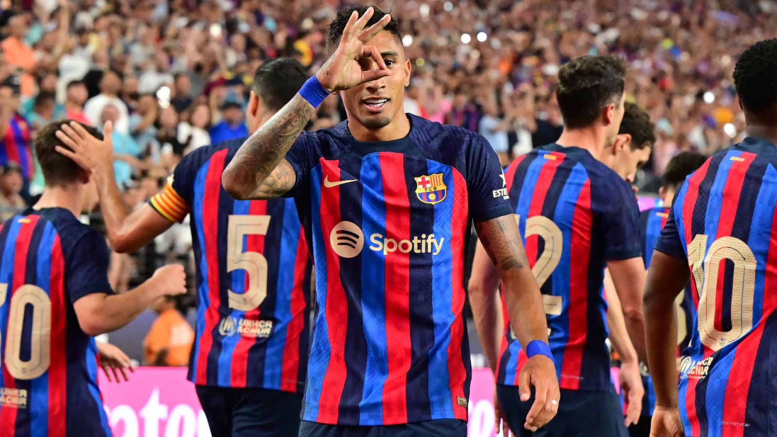 Un golazo de Raphinha decanta el Madrid - Barça de Las Vegas - ver ahora