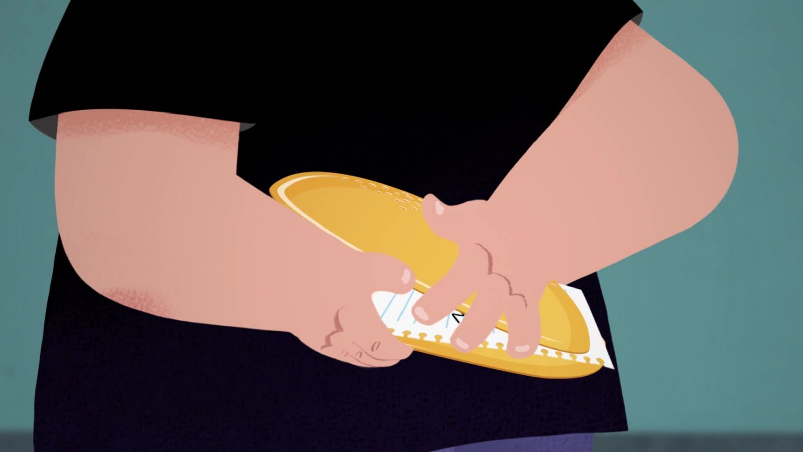 Bocadillos de papel - El mundo de Pau | Ver