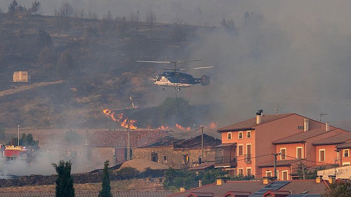 Informativo 24h - Continúan incendios en Burgos, Zamora y Ávila