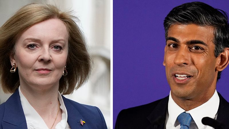 Truss y Sunak se enfrentan cara a cara en la tensa carrera para suceder a Boris Johnson - Informativo 24h | Ver