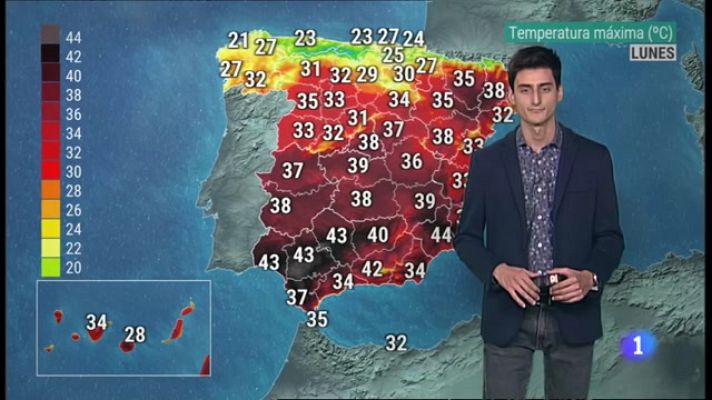 Noticias de Extremadura - El tiempo en Extremadura - 25/07/2022