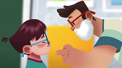 El mundo de Pau - La espuma de papá - Clan RTVE.es - El mundo de Pau | Ver