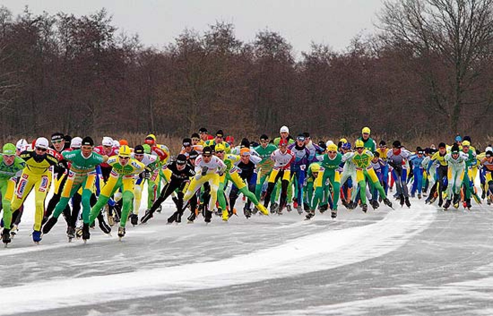 Maratón sobre hielo
