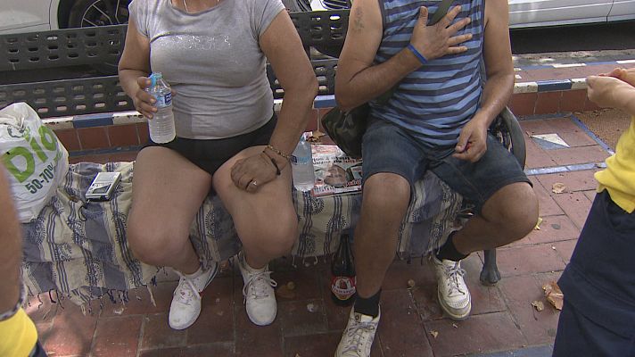 Noticias Andalucía - El calor golpea a las personas sin hogar