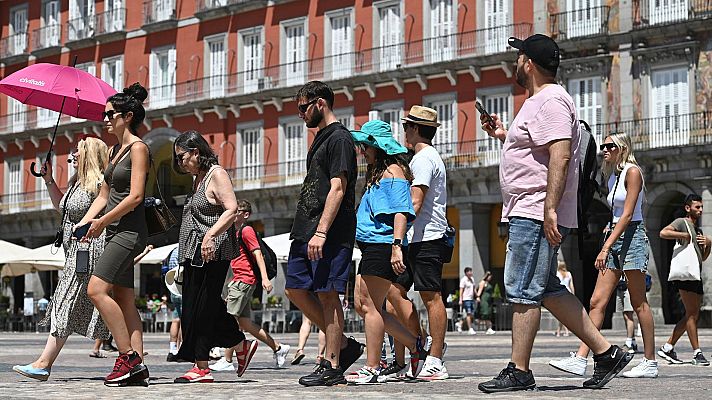 El tiempo - Máximas altas en la mitad sur y fuertes tormentas en el noreste