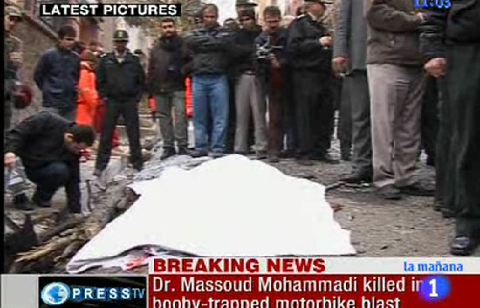 Un profesor de la universidad de Teherán muerto en un atentado con bomba | Ver