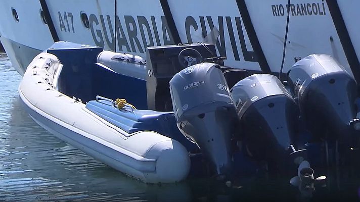 Telediario 1 - Tarragona, nuevo destino favorito de las 'narcolanchas'