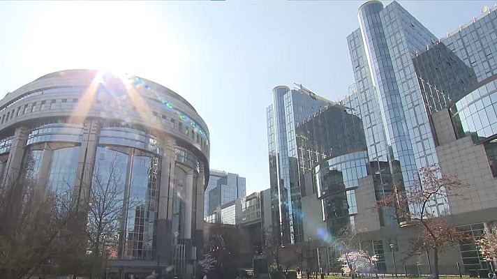 Telediario 1 - La Eurocámara renueva su sede con un proyecto secreto