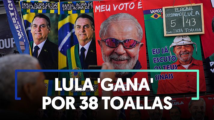 Modo Digital - Así usa Brasil las toallas para pronosticar quién ganará las elecciones