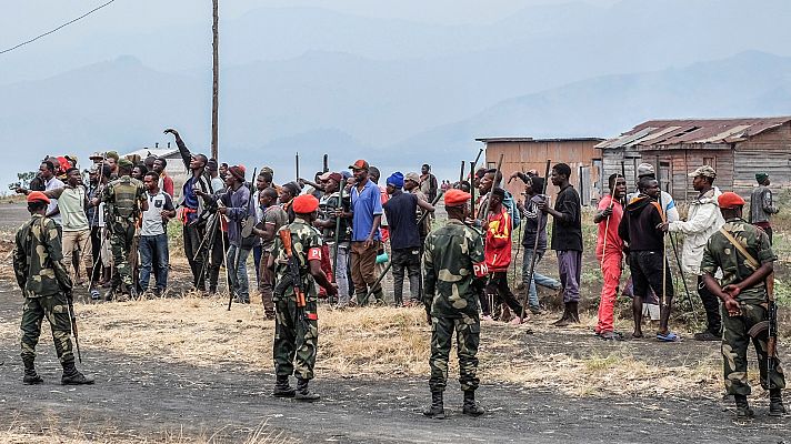 Telediario 1 - Revuelta en el Congo contra la misión de la ONU
