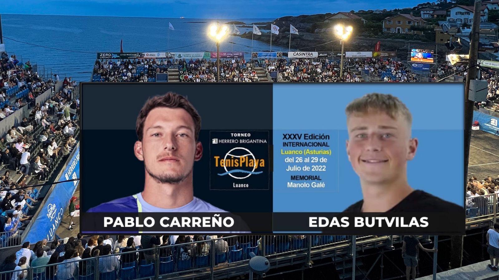Tenis Playa - Torneo Herrero Brigantina 'memorial Manolo Galé'. 2ª Semifinal - ver ahora