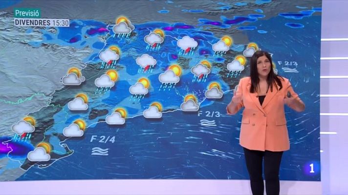 El temps - Tempestes fortes i xafogor feixuga