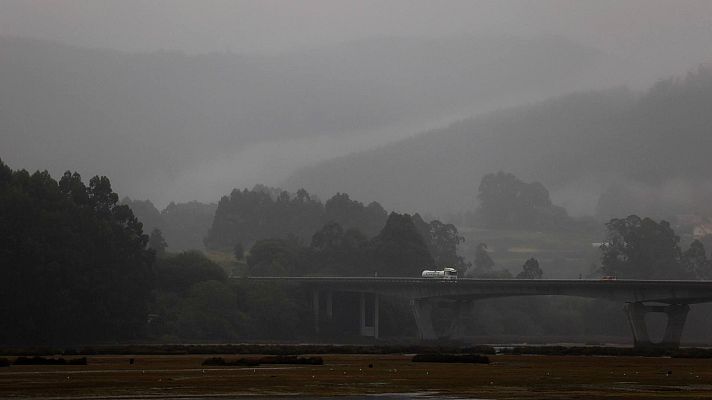Telediario 1 - Las intensas lluvias y el granizo destrozan los cultivos del interior de Castellón