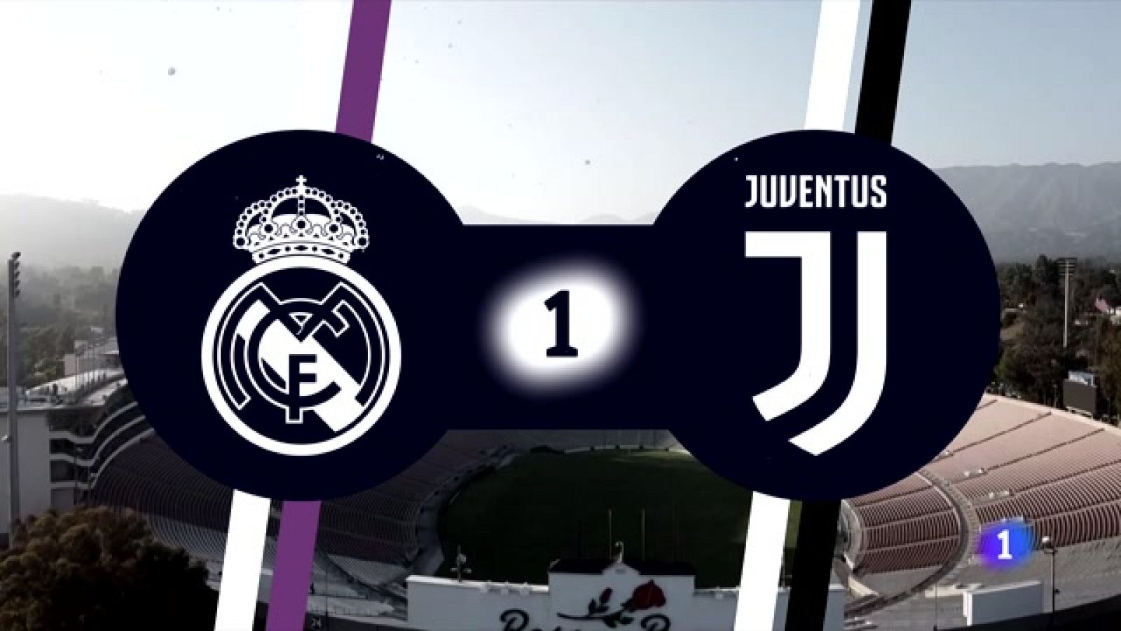 Real Madrid-Juventus, en La 1 a partir de las 04:00 h