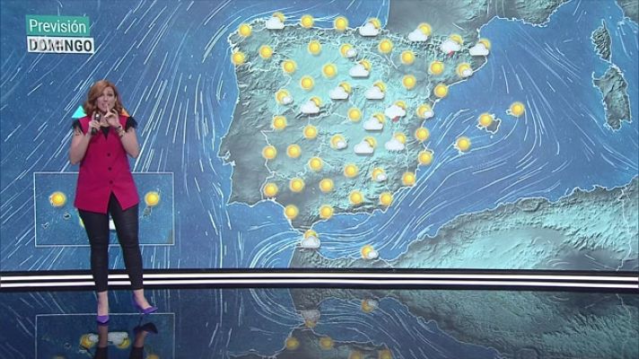 El tiempo - Temperaturas elevadas en el centro, sur y oeste peninsular