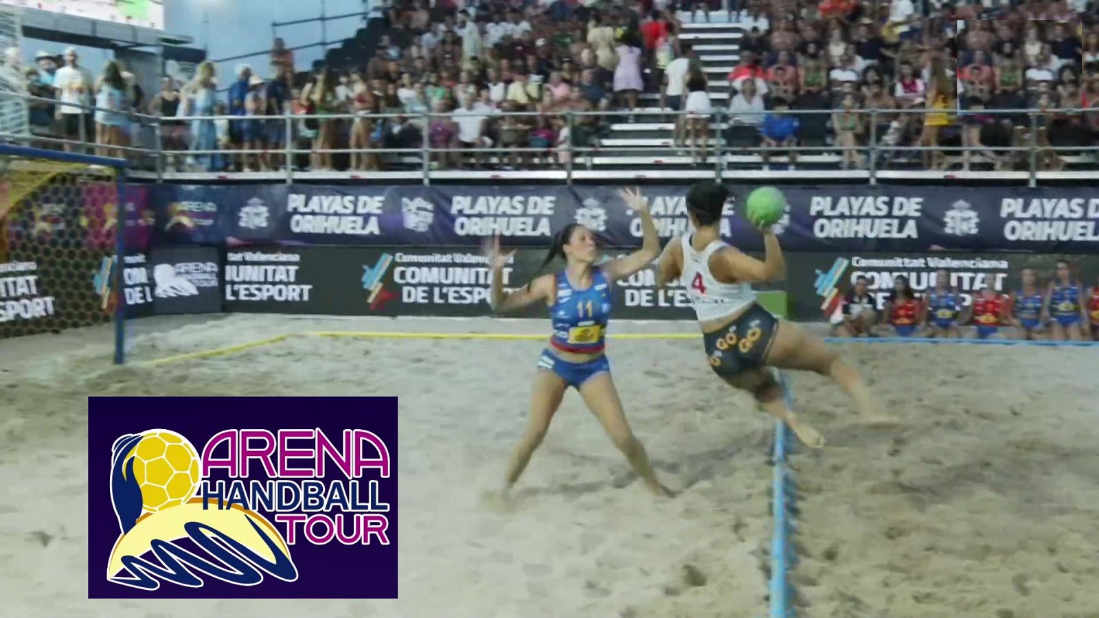 Balonmano playa - Selección juvenil femenina. Combinado Arena Handball Tour - ver ahora