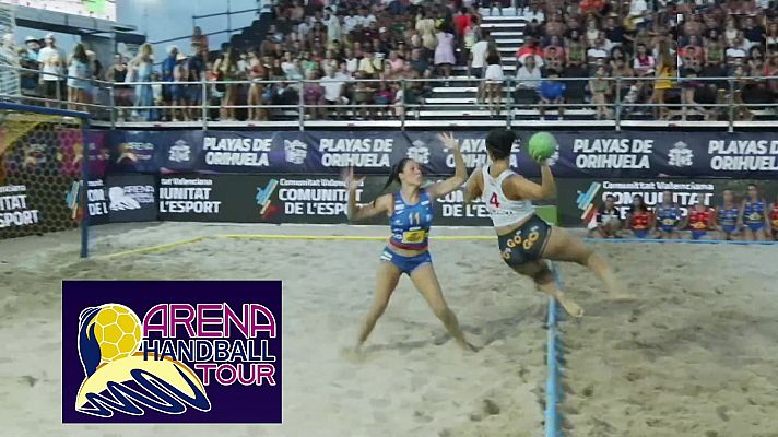 Balonmano - Balonmano playa - Selección juvenil femenina. Combinado Arena Handball Tour