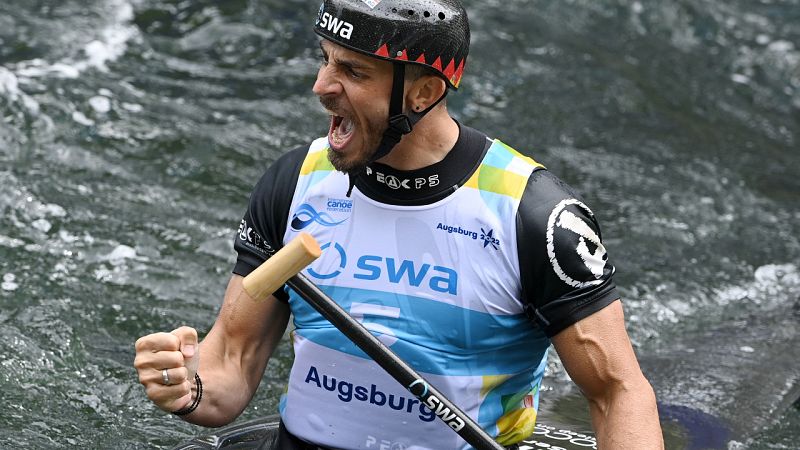 Tasiadis se lleva el oro en canoa en el Mundial - ver ahora