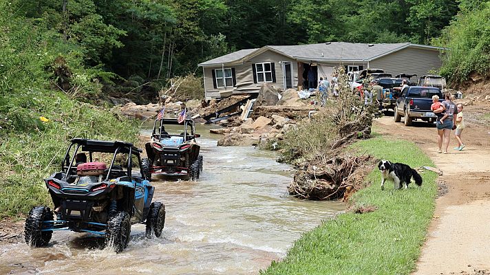 Telediario 1 - El clima extremo sacude Estados Unidos