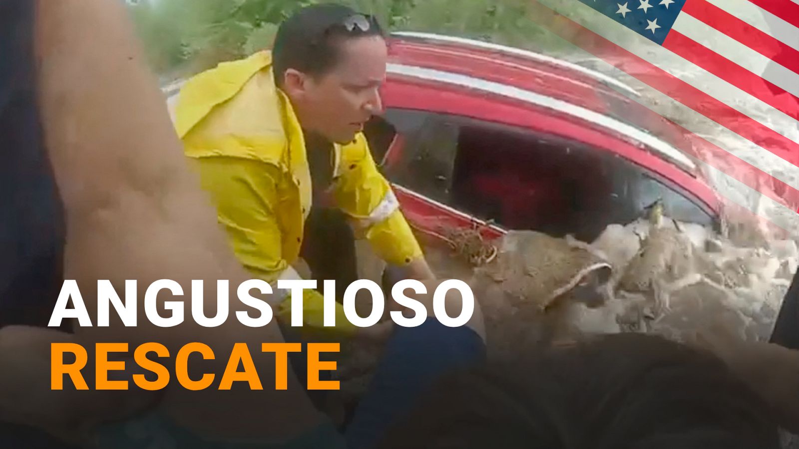 Inundaciones en Estados Unidos: Así ha sido el rescate de una conductora atrapada en Arizona